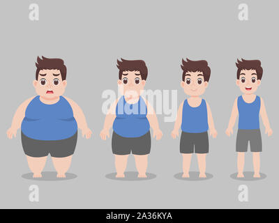 Fat Overweight Man Stand with Crossed Arms Isolated on White Background.  Plus Size Male Character in Confident Pose Stock Vector - Illustration of  abdomen, unhealthy: 267287974
