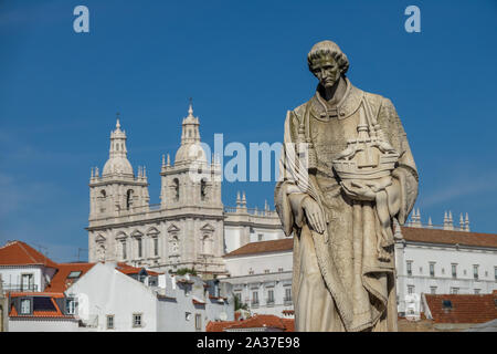 Sao Vicente St. Vincent of Saragossa Stock Photo