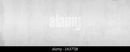 Texture of old, grungy, gray and white concrete or cement wall for background Stock Photo