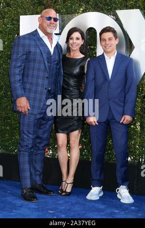 Bill Goldberg, Family at arrivals for WWE 20th Anniversary Celebration SmackDown Premiere, STAPLES Center, Los Angeles, CA October 4, 2019. Photo By: Priscilla Grant/Everett Collection Stock Photo