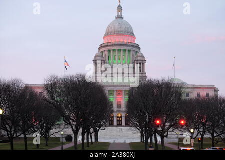 Rhodes Island State House Stock Photo