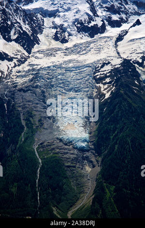 French Alpine Magic in the Chamonix valley Stock Photo