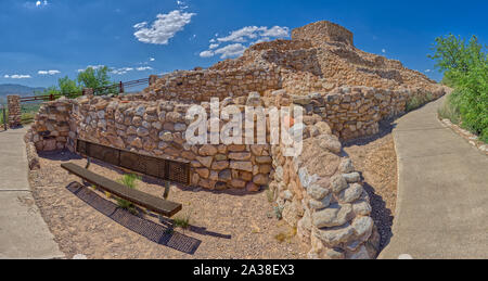 Tuzigoot National Monument, Clarkdale, Arizona, United States Stock Photo
