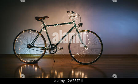 bicycle christmas lights