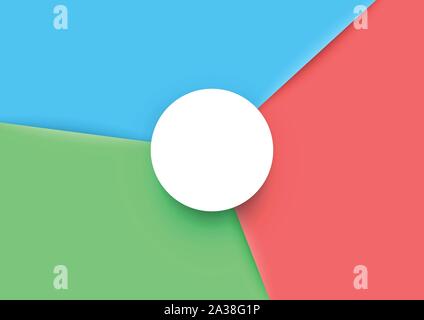 Infographic 3 Step Page Divide 3d Vector Layout Stock Vector