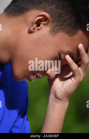 An A Failed Filipino Male Stock Photo