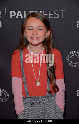 Cailey Fleming attending PaleyFest NY: The Walking Dead at The Paley