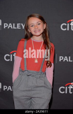 Cailey Fleming attending PaleyFest NY: The Walking Dead at The Paley