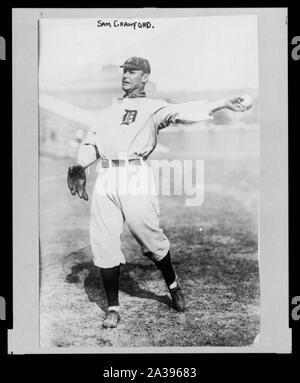 Sam Crawford, Detroit AL (baseball) Stock Photo