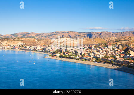 Bova Marina Reggio Calabria Italy - Bronze statue of the Madonna of the ...