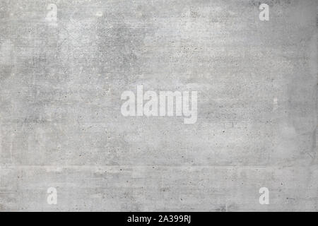 Texture of old, grungy, gray and white concrete or cement wall for background Stock Photo