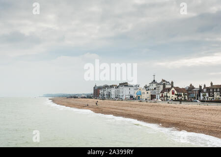 Deal Seafront, Kent, UK Stock Photo