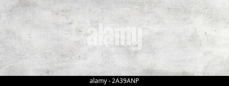 Texture of old, grungy, gray and white concrete or cement wall for background Stock Photo