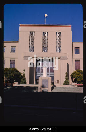 San Luis Obispo County Courthouse, angle 1, Osos Street, San Luis Obispo, California Stock Photo