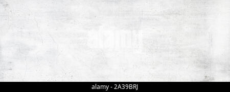 Texture of old white concrete wall for background Stock Photo