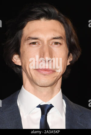 London, UK. 06th Oct, 2019. American actor Adam Driver attends the premiere of The Report at the 63rd BFI London Film Festival on October 6, 2019. Photo by Rune Hellestad/UPI Credit: UPI/Alamy Live News Stock Photo