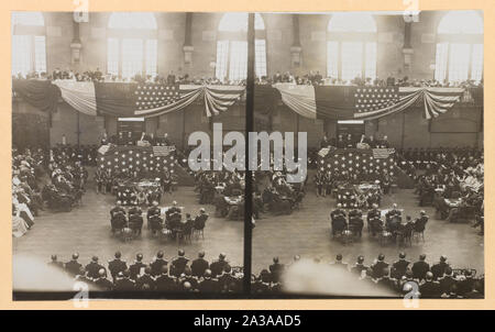 Second inauguration of President Theodore Roosevelt on March 4, 1905 Stock Photo