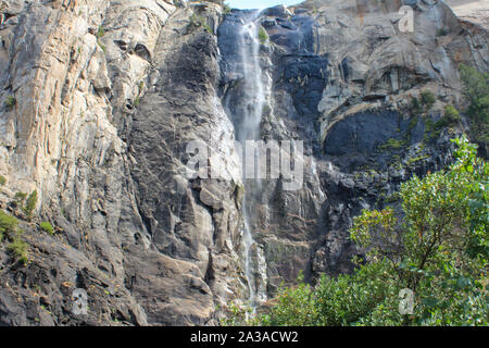 Bridalveil Fall in Yosemite National Park, California, USA Stock Photo