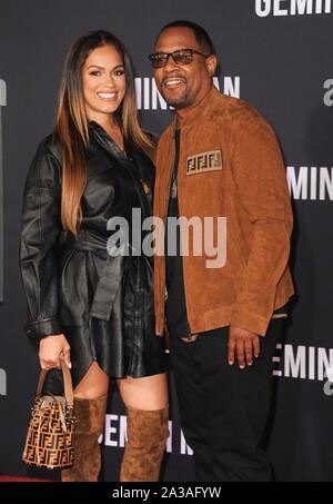 Los Angeles, CA. 6th Oct, 2019. Roberta Moradfar, Martin Lawrence at arrivals for GEMINI MAN Premiere, TCL Chinese Theatre (formerly Grauman's), Los Angeles, CA October 6, 2019. Credit: Elizabeth Goodenough/Everett Collection/Alamy Live News Stock Photo