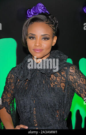 NEW YORK, NY - OCTOBER 04: Meagan Tandy attends Huluween Celebration at Town Stages on October 4, 2019 in New York City. Stock Photo
