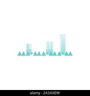isolated city landscape Stock Vector Image & Art - Alamy