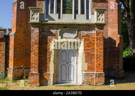 20 September 2019 St Paul's Chapel in the grounds of Stanstead House stately home in the South Downs National Park in West Sussex England Stock Photo