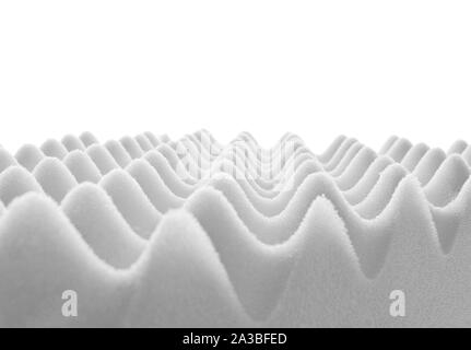 Memory foam mattress details Stock Photo