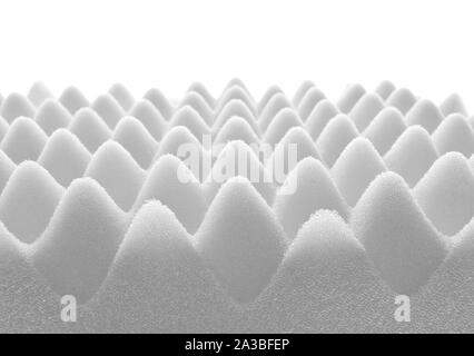 Memory foam mattress details Stock Photo