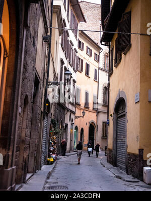 La Passeggiata in Florence, Italy. Stock Photo