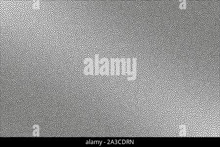 Black and white dots background. Light effect. Gradient background with dots . Halftone dots design. Vector isolated object for website, card, poster Stock Vector