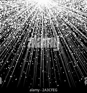Black and White Radial Lines Spped Light or Light Rays Comic Book Style  Background. Manga or Anime Speed Drawing Graphic Black Stock Illustration -  Illustration of burst, line: 192671347