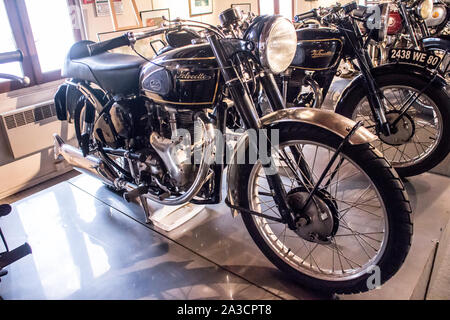 Musée de la Moto à Marseille (France) Motobike Museum in Marseilles Stock Photo