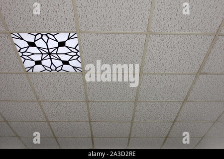 ceiling lighting Stock Photo