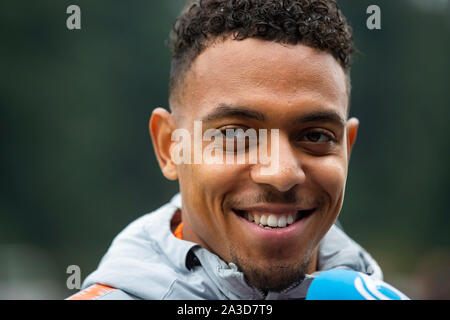 Zeist, Netherlands. 7th October, 2019. ZEIST, training Dutch team, Nederlands Elftal, football, season 2019-2020, 07-10-2019, KNVB Campus, Donyell Malen Credit: Pro Shots/Alamy Live News Stock Photo