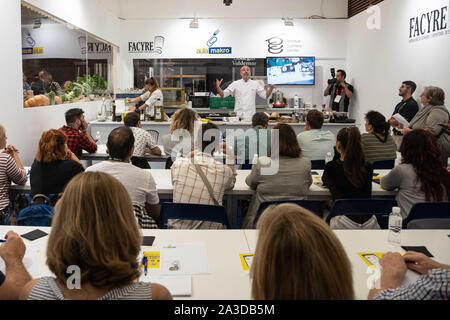 San Sebastian, Spain. 7th June, 2018. Classes are held with renowned chefs during the celebration. Credit: Javi Julio/SOPA Images/ZUMA Wire/Alamy Live News Stock Photo
