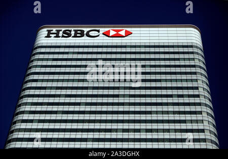 HSBC head office in Canary Wharf, London, England Stock Photo - Alamy