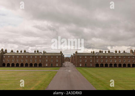 Fort George - Historic 18th Century Military Fortress near Inverness Stock Photo
