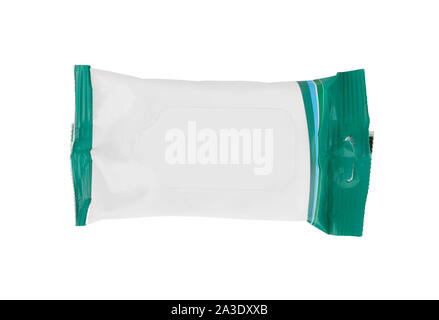 Tissue box isolated on a white background Stock Photo
