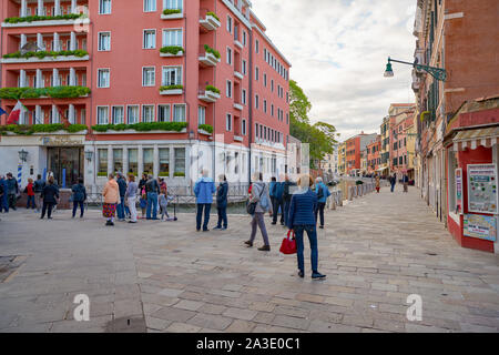 VENICE, ITALY - CIRCA MAY, 2019: urban landscape of Venice. Stock Photo