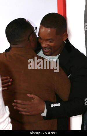 October 6, 2019, Los Angeles, CA, USA: LOS ANGELES - OCT 6:  Martin Lawrence, Will Smith at the ''Gemini'' Premiere at the TCL Chinese Theater IMAX on October 6, 2019 in Los Angeles, CA (Credit Image: © Kay Blake/ZUMA Wire) Stock Photo