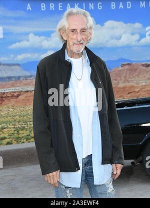 October 7, 2019, Westwood, California, USA: 07 October 2019 - Westwood, California - Larry Hankin. Netflix's ''El Camino: A Breaking Bad Movie'' Los Angeles Premiere held at Regency Village Theater. Photo Credit: Birdie Thompson/AdMedia (Credit Image: © Birdie Thompson/AdMedia via ZUMA Wire) Stock Photo