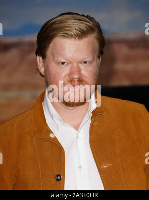 Westwood, Ca. 7th Oct, 2019. Jesse Plemons attends the premiere of Netflix's 'El Camino: A Breaking Bad Movie' at Regency Village Theatre on October 07, 2019 in Westwood, California. Credit: Tony Forte/Media Punch/Alamy Live News  Stock Photo