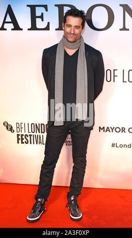 London, UK. 07th Oct, 2019. Todd Lieberman attends The BFI 63rd London Film Festival screening of 'The Aeronauts' held at the Odeon Luxe, Leicester Square in London. Credit: SOPA Images Limited/Alamy Live News