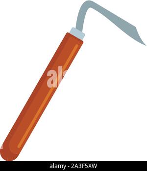 Hand dig tool icon. Flat illustration of hand dig tool vector icon for web design Stock Vector