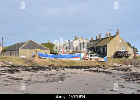 Boulmer, Northumberland Stock Photo