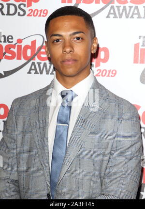 Zack Morris attends the Inside Soap Awards at the Sway Nightclub in London. Stock Photo