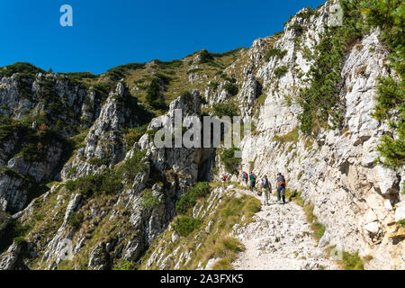 Monte Pasubio - Strada delle cinquantadue 52 gallerie Stock Photo