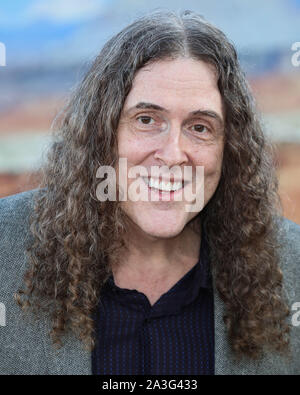 Westwood, United States. 07th Oct, 2019. WESTWOOD, LOS ANGELES, CALIFORNIA, USA - OCTOBER 07: Weird Al Yankovic arrives at the Los Angeles Premiere Of Netflix's 'El Camino: A Breaking Bad Movie' held at the Regency Village Theatre on October 7, 2019 in Westwood, Los Angeles, California, United States. (Photo by Xavier Collin/Image Press Agency) Credit: Image Press Agency/Alamy Live News Stock Photo