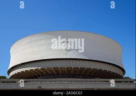 the Cathedral of Christ the King (Cristo Re) in La Spezia, Liguria, Italy Stock Photo