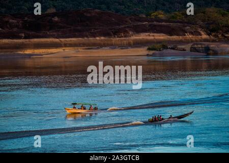 Colombia, Vichada, Puerto Carreno, Ventana Reserve on the Orenoco river Stock Photo